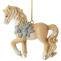 Фигурка декоративная подвесная "Лошадка", L7,5 W2,5 H8 см оптом