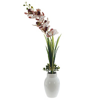 Цветочная композиция "Орхидея", L31 W16 H60 см оптом