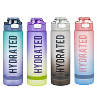 Бутылка, 1000 мл, L7 W7,5 H26,5 см, 4в. оптом