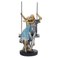 Фигурка декоративная "Влюбленная пара", L15 W11 H33 см оптом