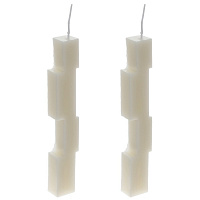 Набор из 2-х свечей, D2,5 см,L8,5 W3 H24 см оптом