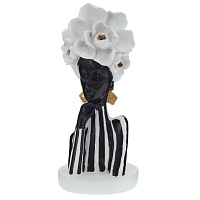 Фигурка декоративная "Африканка", L12,5 W12 H28 см оптом