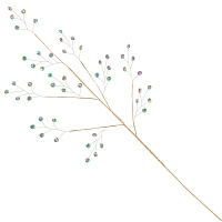 Изделие декоративное "Ветка", L33 W0,3 H68 см оптом