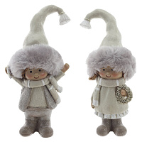 Фигурка декоративная "Дети",  L6 W5 H13 см, 2в. оптом