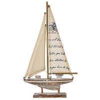 Изделие декоративное "Корабль", L19,5 W3,5 H34,5 см оптом