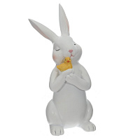 Фигурка декоративная "Заяц", L7,5 W7 H18 см оптом