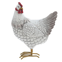 Фигурка декоративная "Курица", L17 W9,5 H21 см оптом