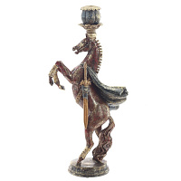 Подсвечник "Лошадь", L14 W9 H36 см оптом