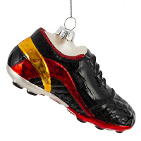 Украшение новогоднее "Футбольная бутса", L13 W4 H7 см оптом