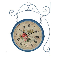 Часы настенные декоративные двусторонние, L32 W9 H43 см оптом