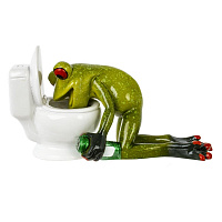 Фигурка декоративная "Лягушка", L13,5 W5,5 H7,5 см оптом