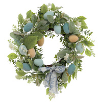 Изделие декоративное "Венок", L48 W10 H48 см оптом