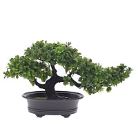 Цветочная композиция "Бонсай", L32 W13 H19 см оптом