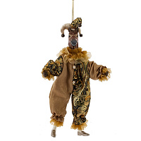 Игрушка набивная подвес "Лошадь-клоун", L15 W10 H37/24 см оптом