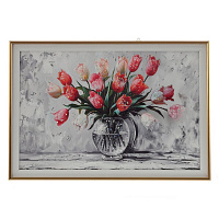 Панно с кристальным декором, L65 W3 H44,5 см оптом