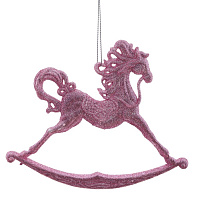 Украшение новогоднее  "Лошадка", L14,5 W1 H12 см оптом