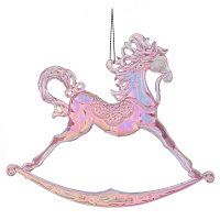 Украшение новогоднее "Лошадка", L14,5 W1 H12 см оптом