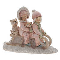 Фигурка декоративная "Дети", L15,5 W7 H12,5 см оптом