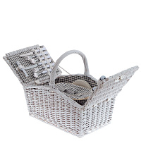 Корзина для пикника на 4 персоны, L45,5 W30,5 H41 см оптом