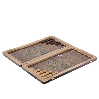 Игра настольная Нарды "Золотой питон", L59,5 W31 H5 см оптом