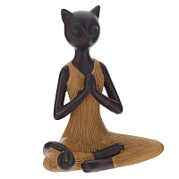 Фигурка декоративная "Кошка", L13 W9 H16 см оптом