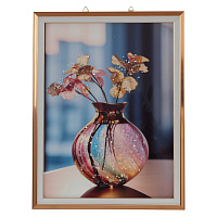 Панно с кристальным декором, L33,5 W2 H43,5 см оптом