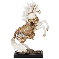 Фигурка декоративная "Лошадь", L18 W6,5 H26 см оптом