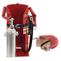 Подставка для бутылки "Пожарный", D 9 см, L14 W13,5 H19,5 см оптом