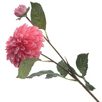 Цветок искусственный "Георгин", L20 W20 H63 см оптом