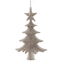 Изделие декоративное подвесное "Ёлка", L9 W2 H15 см оптом