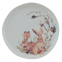 Тарелка, L20,5 W20,5 H2,5 см оптом