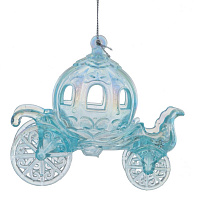 Изделие декоративное подвесное "Карета", L11 W5,5 H10 см оптом