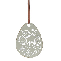 Изделие декоративное подвесное "Яйцо", L6,5 W0,2 H9 см оптом