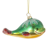 Украшение новогоднее "Кит", L12,5 W6 H7 см оптом