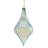 Украшение новогоднее "Капля", L8 W8 H17 см оптом