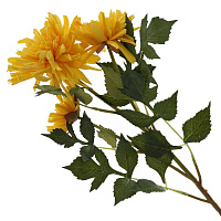 Цветок искусственный "Хризантема", L18 W18 H68 см оптом