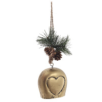 Изделие декоративное подвесное "Колокольчик", L8 W9 H30 см оптом