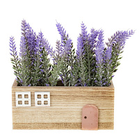 Цветочная композиция "Лаванда", L17 W6 H17,5 см оптом