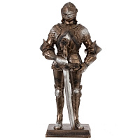 Фигурка декоративная "Рыцарь", L8 W4,5 H18 см оптом