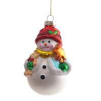 Украшение новогоднее "Снеговик", L8 W8 H12 см оптом