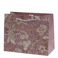 Пакет подарочный S (бумага 210г/м2, блок 12шт), L25 W12 H20 см оптом