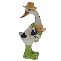 Фигурка декоративная "Гусь", L6,5 W4,5 H16,5 см оптом