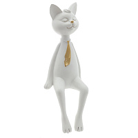 Фигурка декоративная "Кот", L12,5 W7 H33 см оптом