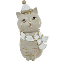 Фигурка декоративная "Кот", L12 W12 H24,5 см оптом