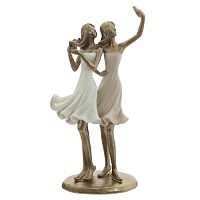 Фигурка декоративная "Девушки", L15 W8 H25,5 см оптом