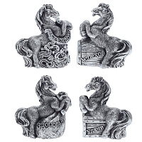 Копилка "Лошадь", L8 W6 H9,5 см, 4в. оптом