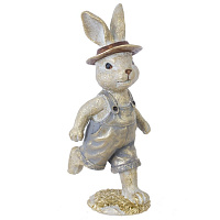 Фигурка декоративная "Заяц", L6,5 W8 H18 см оптом