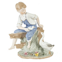 Фигурка декоративная "Мальчик", L24 W14 H28 см оптом