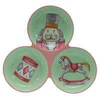 Менажница, L20 W19 H2,5 см оптом