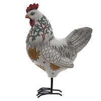 Фигурка декоративная "Курица", L19 W10 H28 см оптом